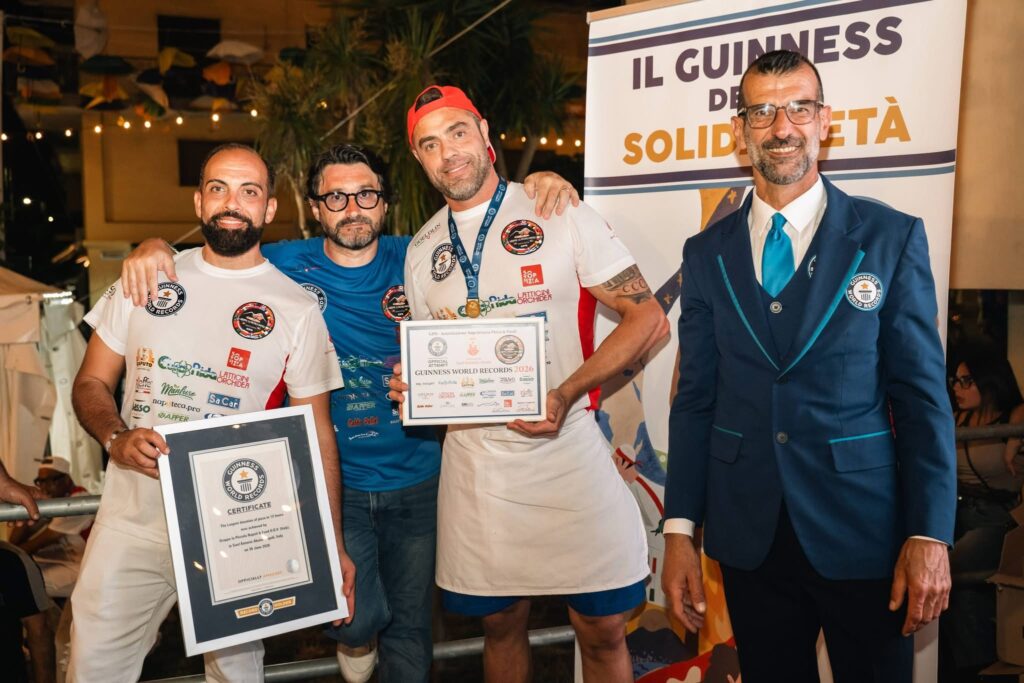 Aymeric Provence formateur pizzaiolo au world guiness of records